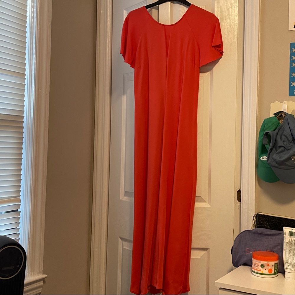 Reiss Vibrant Red Maxi Dress